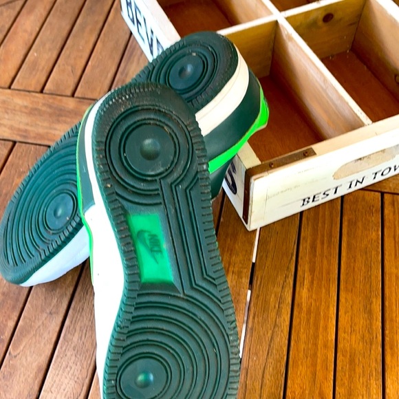 Nike Air Force -1 ‘82. Size 15 Green White sneaker - Picture 7 of 13